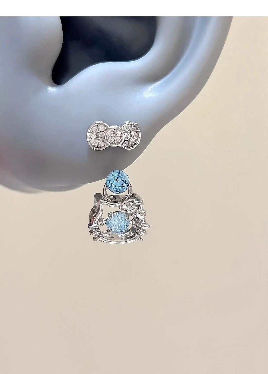 HK Bow Earrings