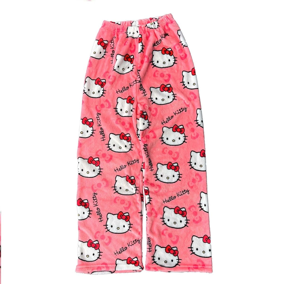 Hello Kitty Pajama Pants - Cute and Soft Long Pants for Women's Pajamas