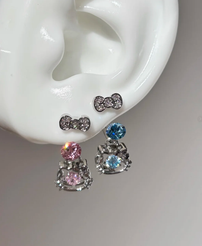 HK Bow Earrings