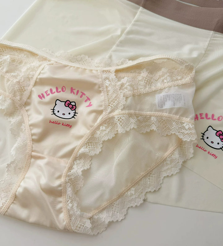 H K Couple Underwear - Male and Female Ice Silk Underwear