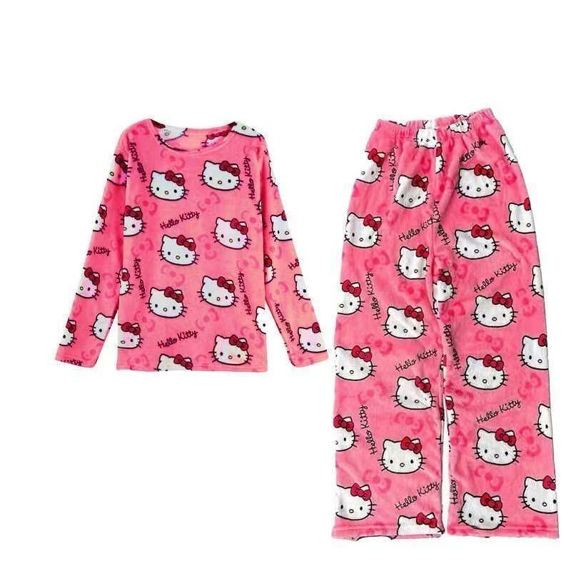 Hello Kitty Pajama Pants - Cute and Soft Long Pants for Women's Pajamas