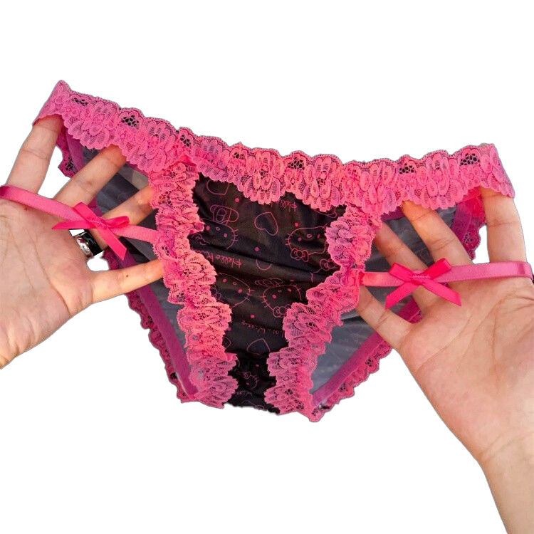 Hello Kitty Lace Briefs with Leg Loops