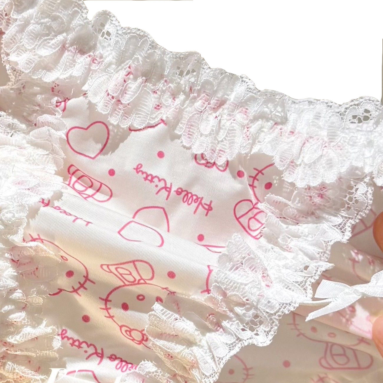 Hello Kitty Lace Briefs with Leg Loops