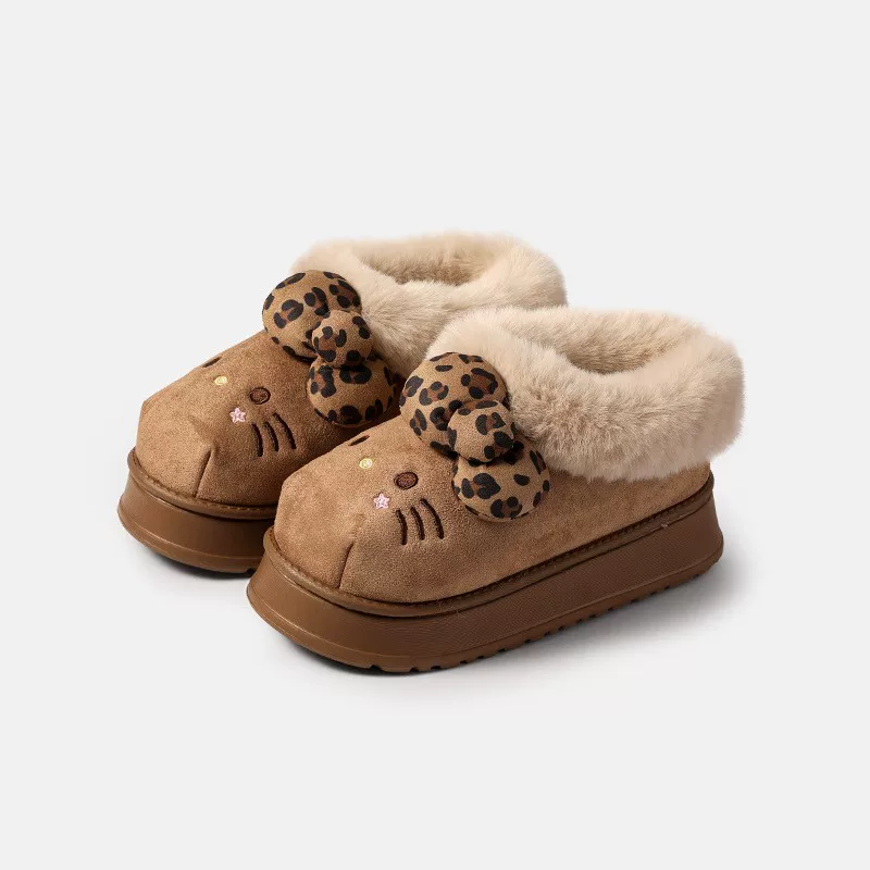 H K Fuzzy Winter Boots