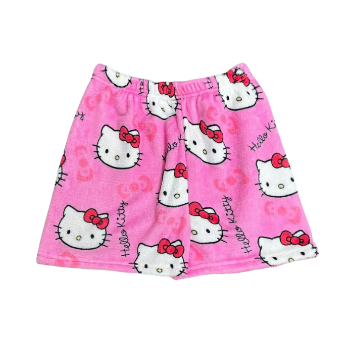 H K Casual Wide-Leg Shorts
