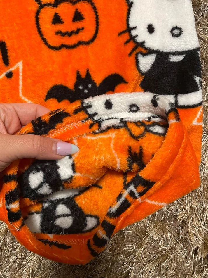 Hello kitty HHalloween Pants Pajama pants Cute Soft Long Bottoms Pjs