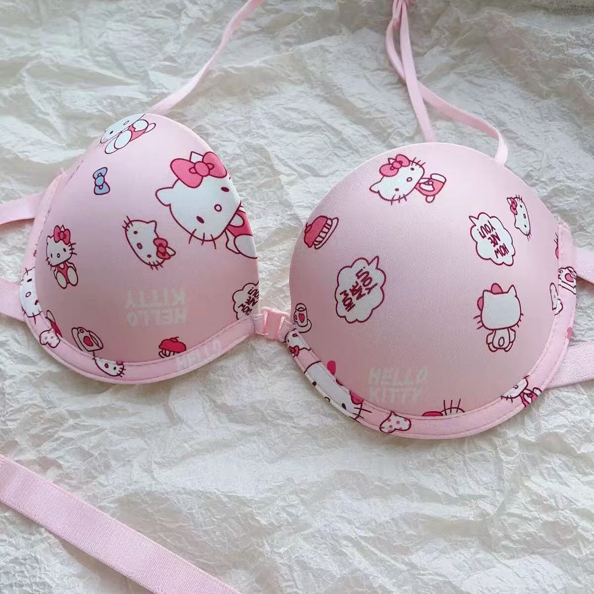 Hello Kitty Lingerie Sets nderwear Bra Panties