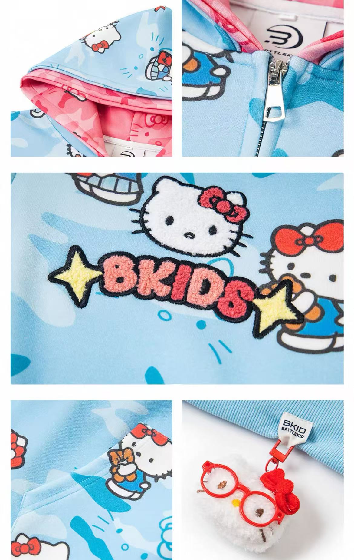 Hello Kitty Hoodie Autumn Jacket Casual Hoodie