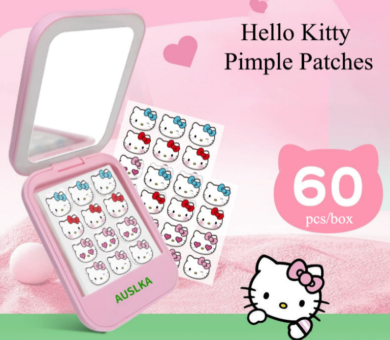 Hello Kitty Pimple Patches  Hydrocolloid Acne Patches Facial Skin Care