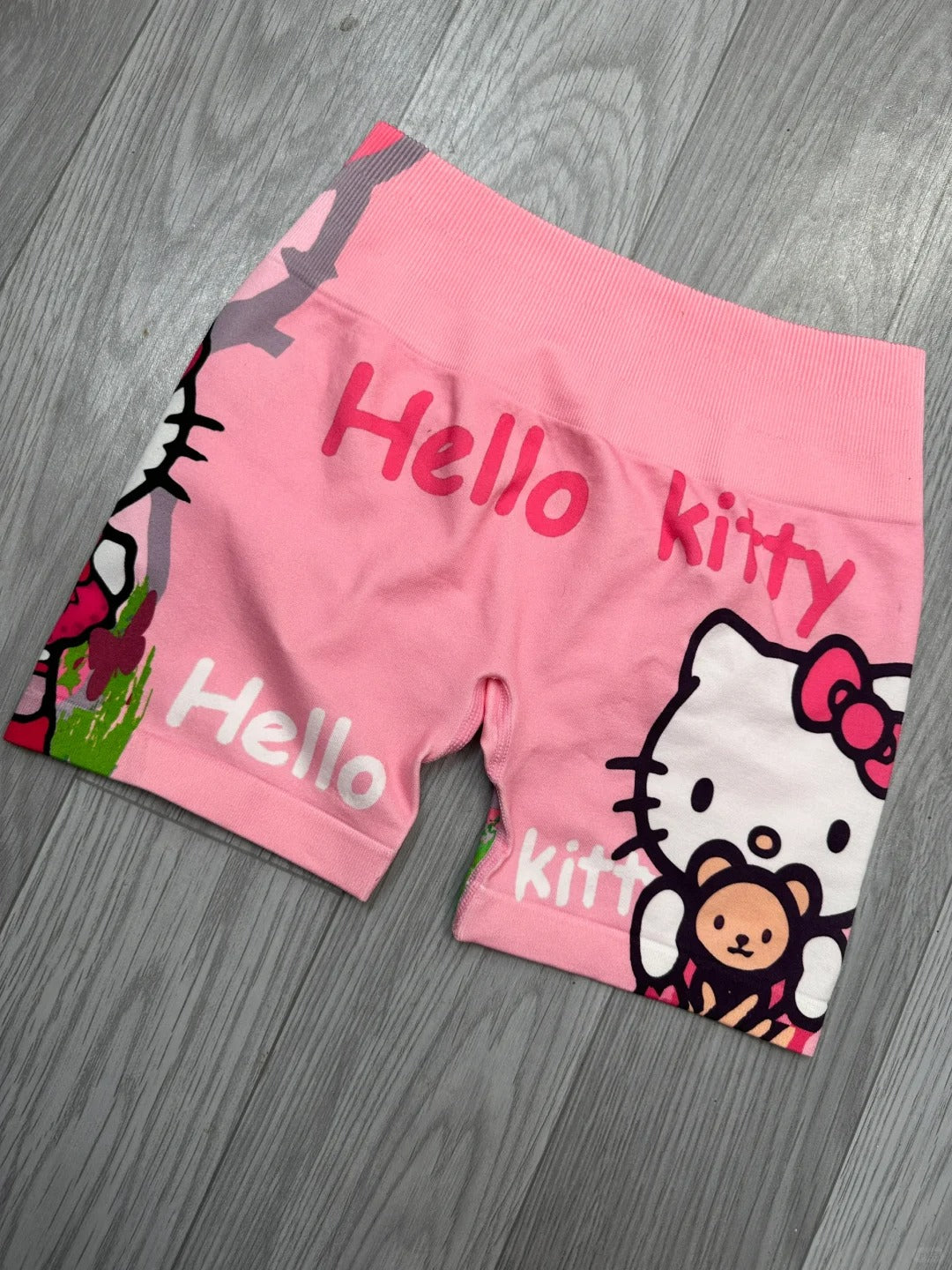 Hellokitty Workout Shorts Gym Yoga Fitness Shorts