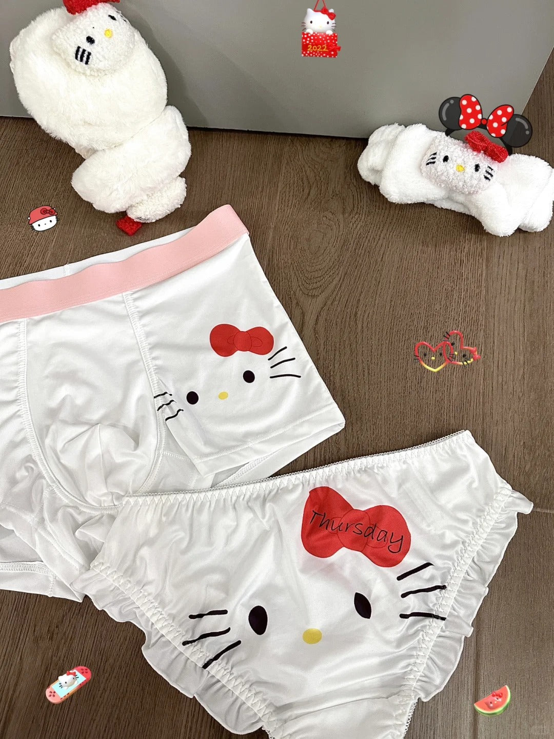 Hello Kitty Couple Underwear Sets