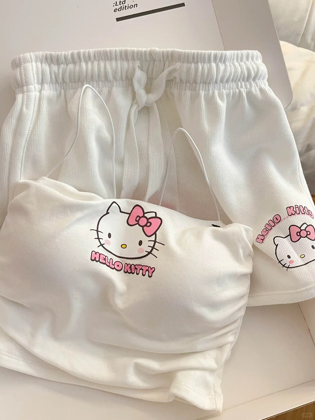 Hellokitty Women'S 2 Piece Sleepwear Home Pj Set